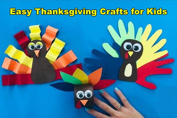 Easy Thanksgiving Crafts for Kids