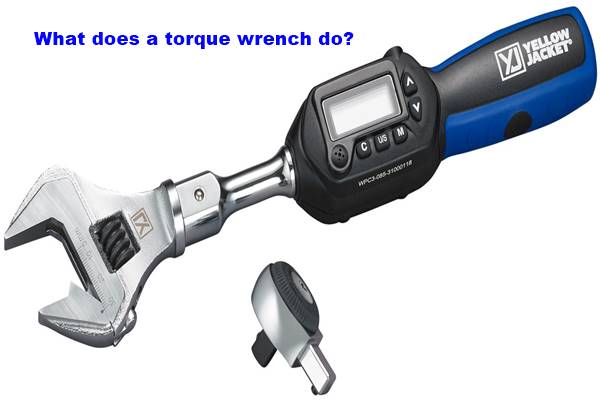 What does a torque wrench do?